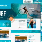 Bsurf – Surfing School Elementor Template Kit