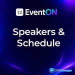 EventON Speakers & Schedule