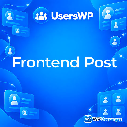 UsersWP Frontend Post